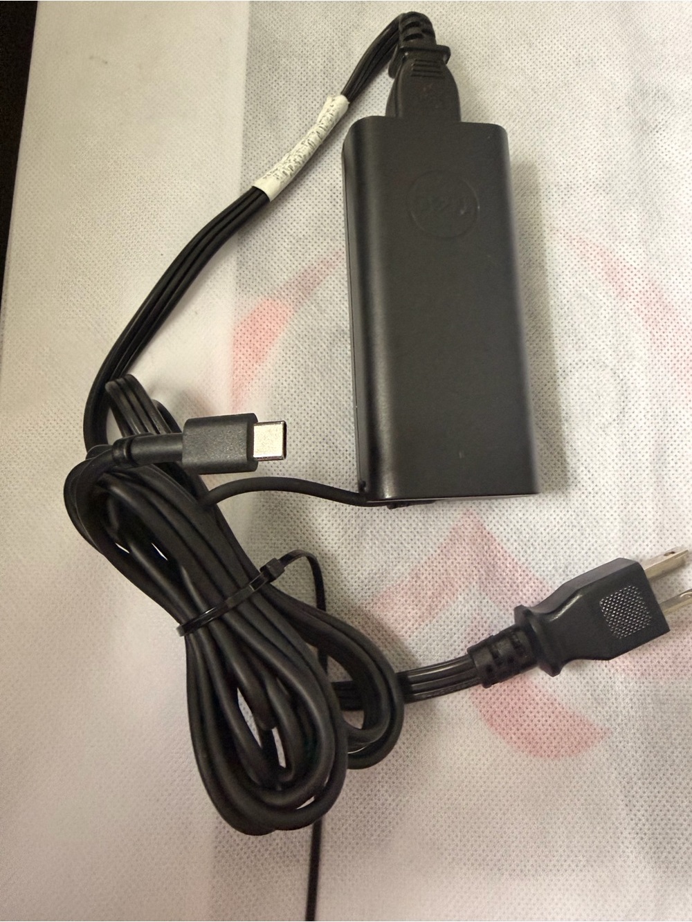 Dell 65W USB-C Laptop Power Adapter - Black